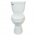 Miseno MNO1503C Two-Piece Toilet with Chair Height Elongated Bowl - Includes Seat and Wax Ring  White - B00Q0DC3R4